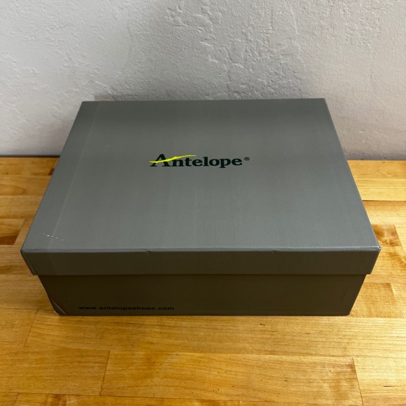 Antelope Black Ruched Leather Mule Shoes Liselle Ankle Boot Pointed Toe Size 40 - Picture 9 of 10